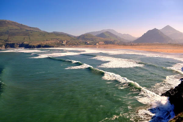 La arena Plajı. Bizkaia. İspanya.