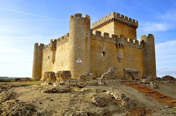 Castelo de Villalonso. Espanha . — Fotografia de Stock