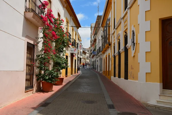 Typical street. Merida. Spain. — Stock Photo, Image