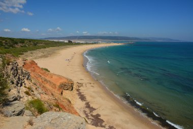 Barbate Beach. Cadiz. İspanya.