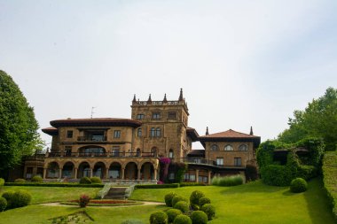 Neguri 'deki saray, Algorta yerleşim alanı, Vizcaya belediyesi, İspanya.