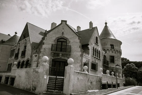 Palácio Casa Neguri Área Residencial Algorta Município Vizcaya Espanha — Fotografia de Stock