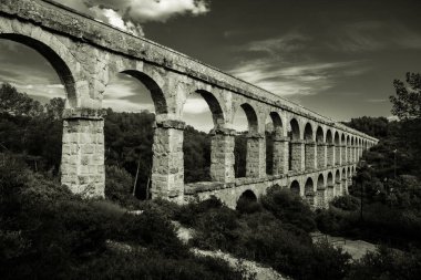 Tarragona su kemeri, İspanya. 