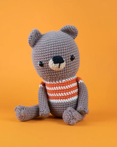 Teddy Bear Handmade Toy —  Fotos de Stock