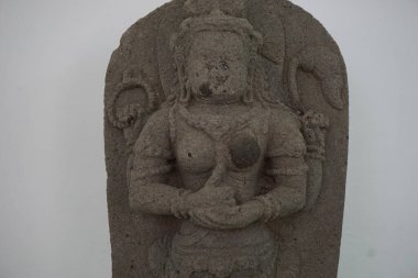 Penataran müzesinde antik bir heykel