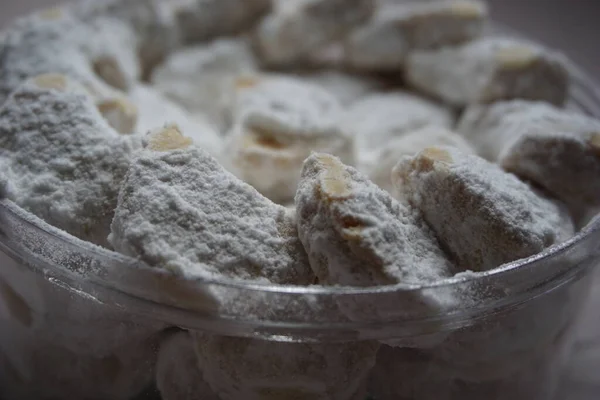 Indonesische Traditionele Koekjes Met Een Natuurlijke Achtergrond — Stockfoto