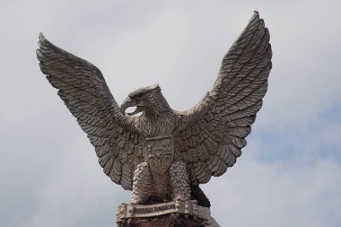 Doğal bir geçmişi olan Garuda Pancasila (Endonezya beş ilkesi)
