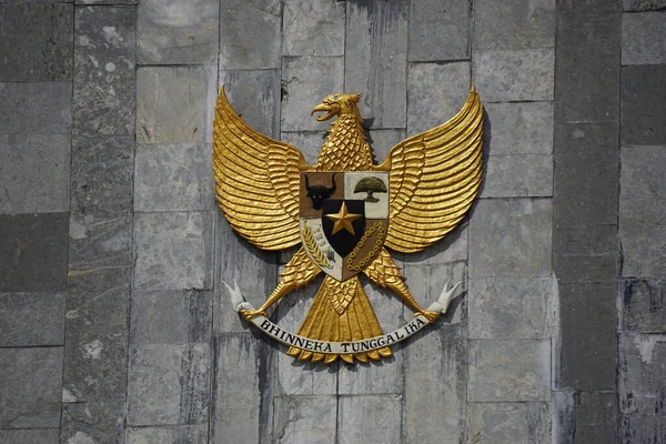 Garuda Pancasila Cinq Principes Indonésiens Origine Naturelle — Photo
