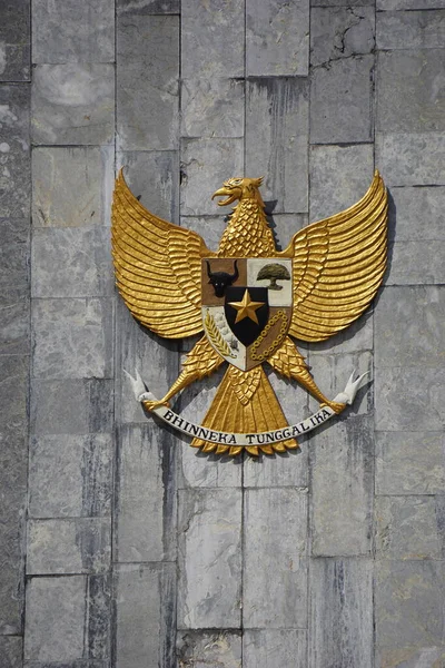 Garuda Pancasila Cinq Principes Indonésiens Origine Naturelle — Photo