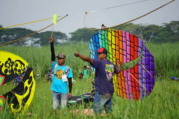 Endonezya Uçurtma Festivali. Endonezya 'da bir sürü uçurtma vardır, Gapangan, batik arsir, Naga gibi.