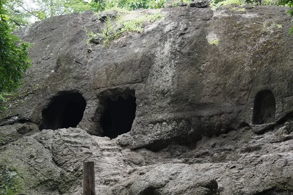 Selomangleng Grotte Est Une Grotte Avec Sentier Historique Figure Royale — Photo