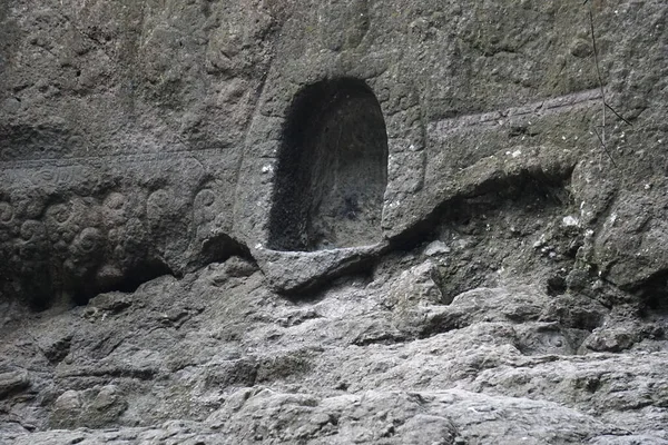 Selomangleng Cave 인도네시아 있는케 왕실의 역사적 동굴이다 동굴은 여신을 장소이다 — 스톡 사진