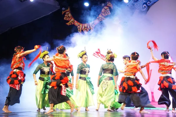 Blitar East Java Indonesia June 2022 Performing Kresnayana Kawedhar Story — 스톡 사진