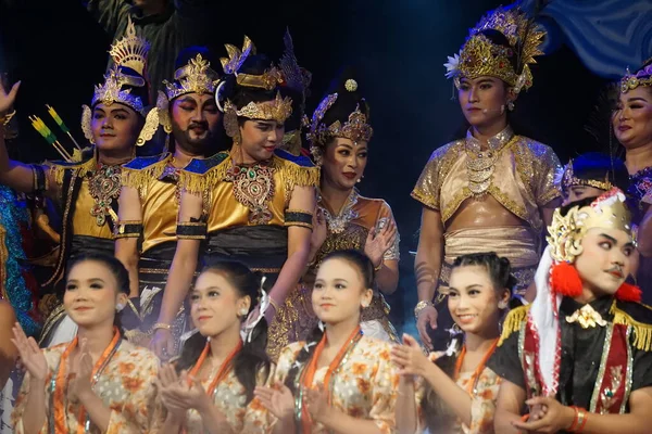 Blitar East Java Indonesia June 4Th 2022 Performing Kresnayana Kawedhar — Stock Photo, Image