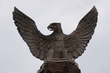 Doğal bir geçmişi olan Garuda Pancasila (Endonezya beş ilkesi)