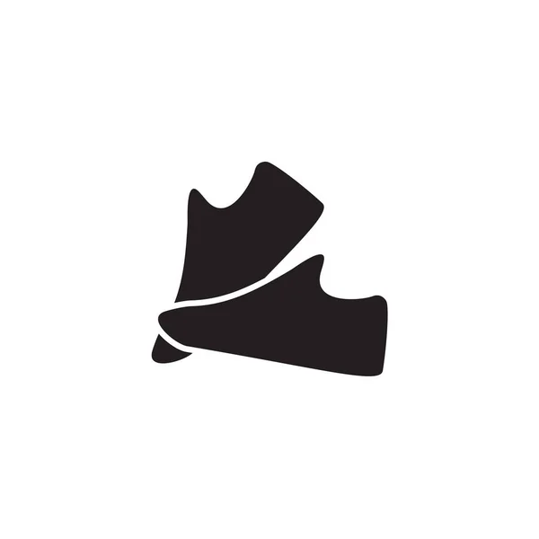 Homem Sapatos Fábrica Empresa Vetor Logotipo Design — Vetor de Stock