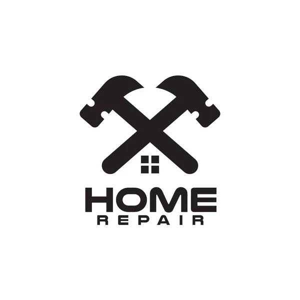 Home Reparatur Service Vektor Logo Design — Stockvektor