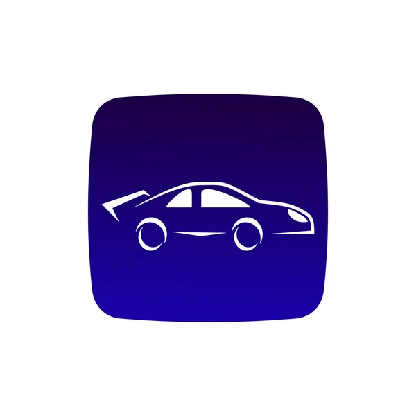 Online Auto Dealer Showroom App Vektorové Logo Design — Stockový vektor