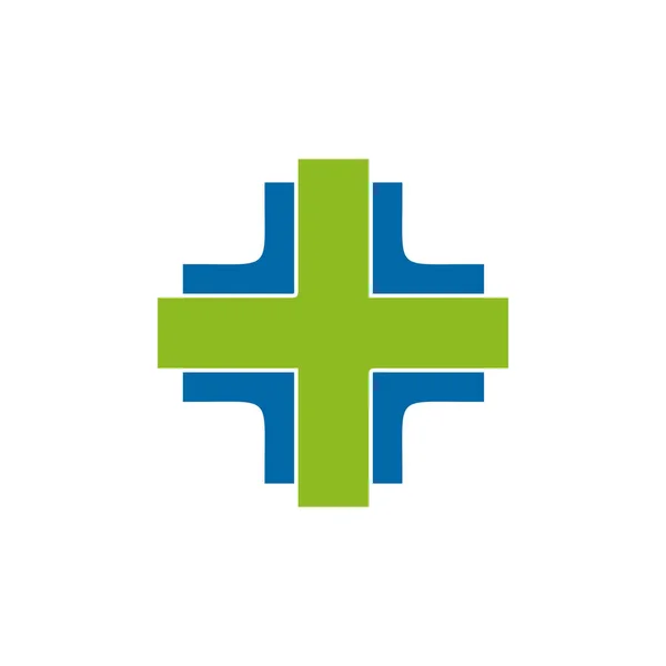 Diseño Del Logotipo Del Vector Aplicación Médica Línea — Vector de stock