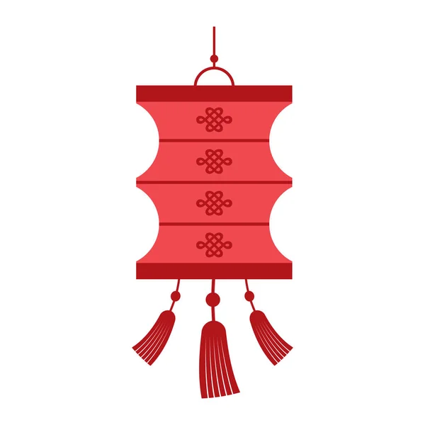 Κινέζικο Νέο Έτος Κόκκινο Φανάρι — Διανυσματικό Αρχείο