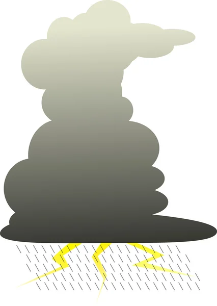 Fırtına simgesi — Stok fotoğraf