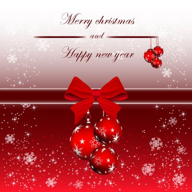 arka plan ile Christmas illüstrasyon vektör