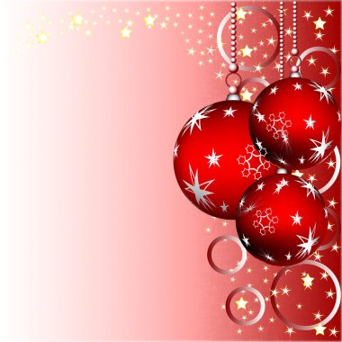 arka plan ile Christmas illüstrasyon vektör