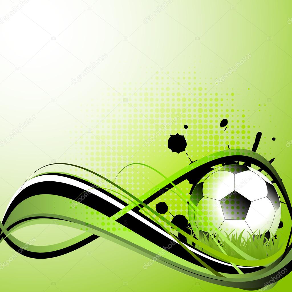 Depositphotos Stock Illustration Soccer Football Ball On Green Poster Tournament Depositphotos Stock Illustration Soccer Football Ball On Green Poster Tournament