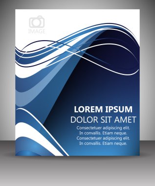 Şablon profesyonel iş ilanı, broşür veya kurumsal afiş