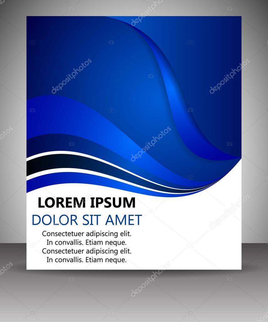 Professional business flyer template, brochure or corporate banner