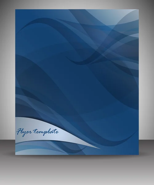 Profesionální obchodní flyer šablony, brožuru nebo firemní banner — Stockový vektor
