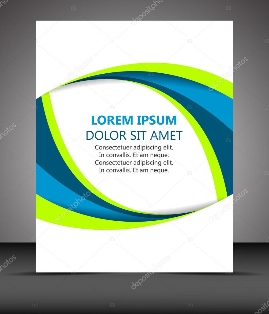 Professional business flyer template or corporate banner