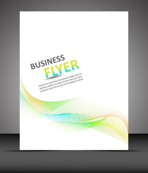 Professionele sjabloon folder of corporate banner — Stockvector