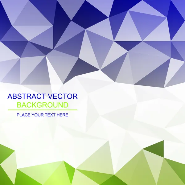 Абстрактный геометрический многоугольный фон — стоковый вектор