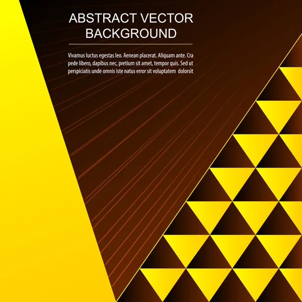 Astratto sfondo geometrico poligonale — Vettoriale Stock