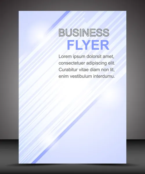 Business flyer sjabloon of corporate banner, brochure — Stockvector