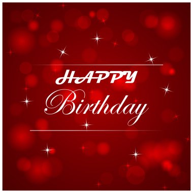 iyi ki doğdun vektör çizim arka ışık ile