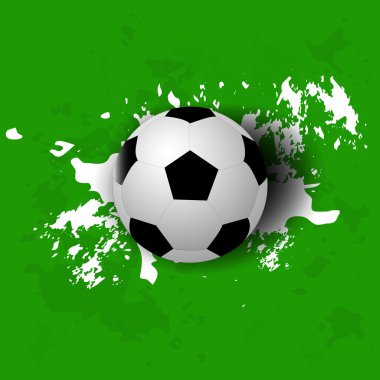 Grunge futbol topu arka plan, futbol
