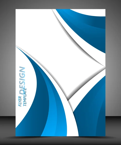 Professionelle Business-Flyer-Vorlage oder Corporate Banner — Stockvektor