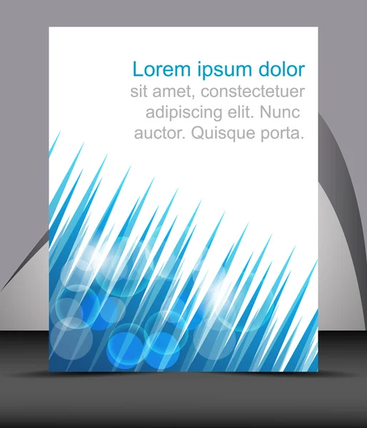 Professionele sjabloon folder of corporate banner — Stockvector