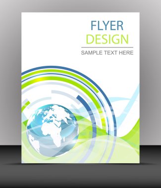 kapak tasarımı, iş ilanı şablonu veya kurumsal afiş, klasör