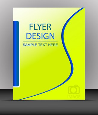 kapak tasarımı, iş ilanı şablonu veya kurumsal afiş, klasör