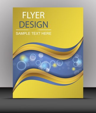 kapak tasarımı, iş ilanı şablonu veya kurumsal afiş, klasör