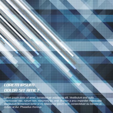 çizgili mavi tasarlamak vektör arka plan