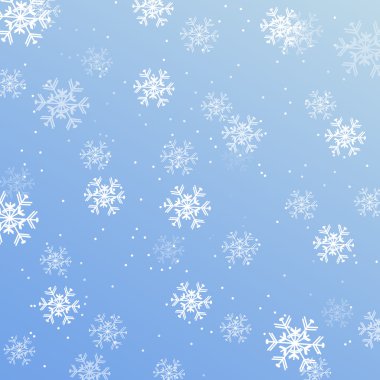 Noel duvar kağıtları, kar taneleri ile arka plan