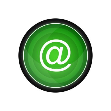 parlak vektör simgesi, düğme