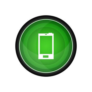 parlak vektör simgesi, düğme