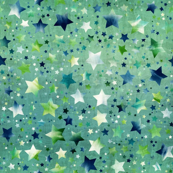 Απρόσκοπτη μοτίβο του αστεριού σε περίπλοκα χρώματα και υφή — Φωτογραφία Αρχείου