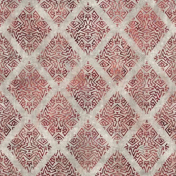 Yüzeysel desen tasarımı ve baskısı için kusursuz etnik damask motifi