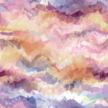 Yüzey deseni ve yazdırma için kusursuz üçgen deseni